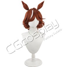 画像1: ウマ娘プリティーダービー　ハイセイコー　コスプレウィッグ　コスプレ衣装 (1)