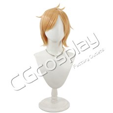 画像1: 刀剣乱舞　包丁藤四郎　コスプレウィッグ　コスプレ衣装 (1)