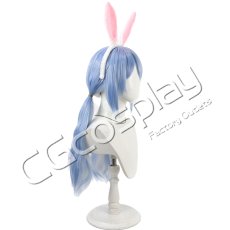 画像2: バーチャルYouTuber　VTuber　兎田ぺこら　ホロナツパラダイス　コスプレウィッグ　コスプレ衣装 (2)