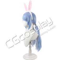 画像3: バーチャルYouTuber　VTuber　兎田ぺこら　ホロナツパラダイス　コスプレウィッグ　コスプレ衣装 (3)