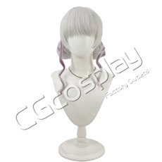 画像1: バーチャルYouTuber　VTuber　樋口楓　ホワイトドレス　コスプレウィッグ　コスプレ衣装 (1)