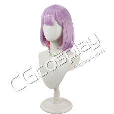 画像3: バーチャルYouTuber　VTuber　紫宮るな　天使　コスプレウィッグ　コスプレ衣装 (3)
