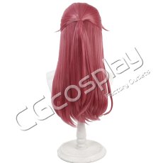 画像4: 千恋＊万花　馬庭芦花　コスプレウィッグ　コスプレ衣装 (4)