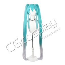 画像1: VOCALOID　初音ミク　レーシングミク 2025Ver.　コスプレウィッグ　コスプレ衣装 (1)