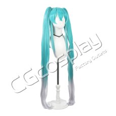 画像2: VOCALOID　初音ミク　レーシングミク 2025Ver.　コスプレウィッグ　コスプレ衣装 (2)
