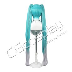 画像3: VOCALOID　初音ミク　レーシングミク 2025Ver.　コスプレウィッグ　コスプレ衣装 (3)