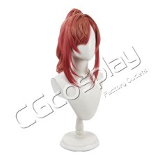 画像2: バーチャルYouTuber　VTuber　一条莉々華　ホロナツパラダイス　コスプレウィッグ　コスプレ衣装 (2)