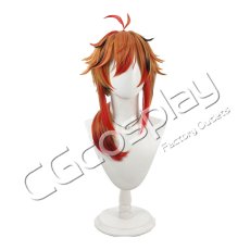 画像1: バーチャルYouTuber　VTuber　風見くく　コスプレウィッグ　コスプレ衣装 (1)