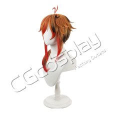 画像3: バーチャルYouTuber　VTuber　風見くく　コスプレウィッグ　コスプレ衣装 (3)