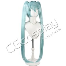画像2: VOCALOID　初音ミク　いますぐ輪廻　コスプレウィッグ　コスプレ衣装 (2)