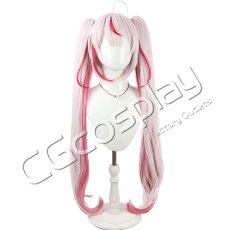 画像1: バーチャルYouTuber　Vtuber　兎鞠まり　コスプレウィッグ　コスプレ衣装 (1)