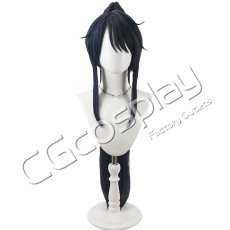 画像1: ツイステッドワンダーランド　デュース・スペード(Deuce Spade)　夜空のシフォン　コスプレウィッグ　コスプレ衣装 (1)