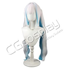画像3: バーチャルYouTuber　VTuber　リゼ　Cafe Cutemare　コスプレウィッグ　コスプレ衣装 (3)