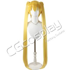 画像1: ハートキャッチプリキュア！　明堂院いつき(キュアサンシャイン)　コスプレウィッグ　コスプレ衣装 (1)