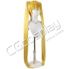 画像2: ハートキャッチプリキュア！　明堂院いつき(キュアサンシャイン)　コスプレウィッグ　コスプレ衣装 (2)