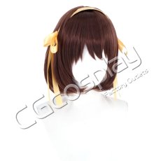 画像2: 涼宮ハルヒの憂鬱　涼宮ハルヒ　コスプレウィッグ　コスプレ衣装 (2)
