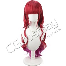 画像1: バーチャルYouTuber　VTuber　宝鐘マリン　巻き髪　コスプレウィッグ　コスプレ衣装 (1)