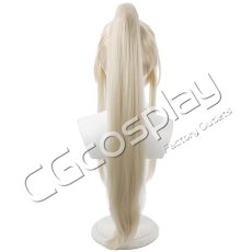 画像4: ブルーアーカイブ　桐藤ナギサ　水着　コスプレウィッグ　コスプレ衣装 (4)