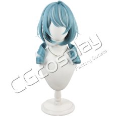 画像1: バーチャルYouTuber　Vtuber　白波らむね　制服　コスプレウィッグ　コスプレ衣装 (1)