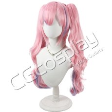 画像2: バーチャルYouTuber　VTuber　夜羽咲クロネ　コスプレウィッグ　コスプレ衣装 (2)