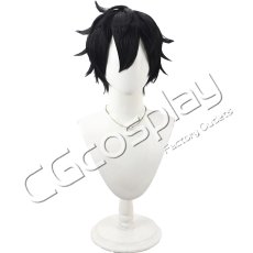 画像1: 桃源暗鬼　淀川真澄　コスプレウィッグ　コスプレ衣装 (1)