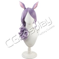 画像1: ウマ娘プリティーダービー　メジロマックイーン　心、夜風にさらわれて　コスプレウィッグ　コスプレ衣装 (1)