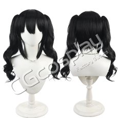 画像1: 魔法少女ノ魔女裁判　黒部ナノカ　コスプレウィッグ　コスプレ衣装 (1)