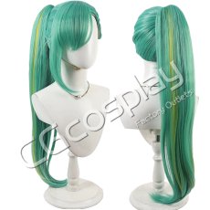 画像1: バーチャルYouTuber　VTuber　神楽すず　コスプレウィッグ　コスプレ衣装 (1)