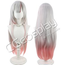 画像1: バーチャルYouTuber　VTuber　百鬼あやめ　軍服モチーフ　コスプレウィッグ　コスプレ衣装 (1)