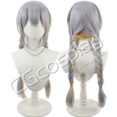 画像1: バーチャルYouTuber　VTuber　栞葉るり　和服　コスプレウィッグ　コスプレ衣装 (1)