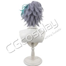 画像4: バーチャルYouTuber　VTuber　ジョー・力一　白スーツ　コスプレウィッグ　コスプレ衣装 (4)