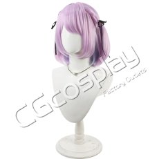 画像2: バーチャルYouTuber　VTuber　紫宮るな　初期衣装　コスプレウィッグ　コスプレ衣装 (2)