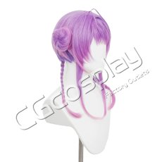 画像2: バーチャルYouTuber　VTuber　常闇トワ　チャイナ風なメイドジャージ　コスプレウィッグ　コスプレ衣装 (2)