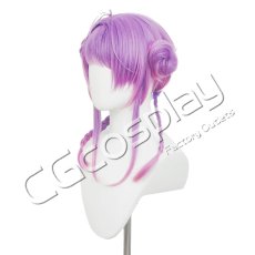 画像3: バーチャルYouTuber　VTuber　常闇トワ　チャイナ風なメイドジャージ　コスプレウィッグ　コスプレ衣装 (3)