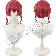 画像1: バーチャルYouTuber　VTuber　宝鐘マリン　一番くじ　Wedding Dress　コスプレウィッグ　コスプレ衣装 (1)