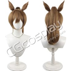 画像1: ウマ娘プリティーダービー　スマートファルコン(パレード)　コスプレウィッグ　コスプレ衣装 (1)