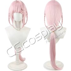 画像1: マギアレコード 魔法少女まどか☆マギカ外伝　環いろは　コスプレウィッグ　コスプレ衣装 (1)