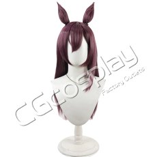 画像2: ウマ娘プリティーダービー　メジロドーベル　勝負服　コスプレウィッグ　コスプレ衣装 (2)