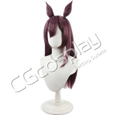 画像4: ウマ娘プリティーダービー　メジロドーベル　勝負服　コスプレウィッグ　コスプレ衣装 (4)