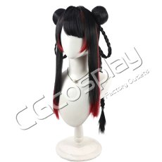 画像4: バーチャルYouTuber　VTuber　月ノ美兎　チャイナ服　コスプレウィッグ　コスプレ衣装 (4)