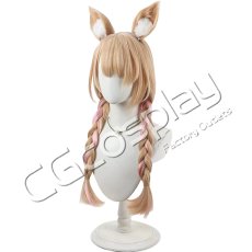 画像4: アークナイツ　カゼマル　軽やかな幻影　コスプレウィッグ　コスプレ衣装 (4)
