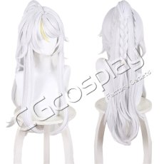 画像1: 原神(げんしん)　しはく(?白)　コスプレウィッグ　コスプレ衣装 (1)