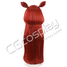 画像5: バーチャルYouTuber　VTuber　猫汰つな　サイバーパンク　コスプレウィッグ　コスプレ衣装 (5)