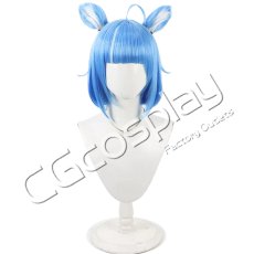 画像2: バーチャルYouTuber　VTuber　海月雲ろあ　コスプレウィッグ　コスプレ衣装 (2)