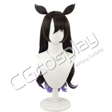 画像2: ウマ娘プリティーダービー　サトノクラウン(水着)　コスプレウィッグ　コスプレ衣装 (2)