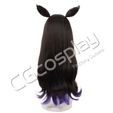 画像4: ウマ娘プリティーダービー　サトノクラウン(水着)　コスプレウィッグ　コスプレ衣装 (4)