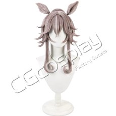 画像2: ウマ娘プリティーダービー　ワンダーアキュート(温泉)　コスプレウィッグ　コスプレ衣装 (2)