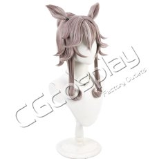 画像3: ウマ娘プリティーダービー　ワンダーアキュート(温泉)　コスプレウィッグ　コスプレ衣装 (3)