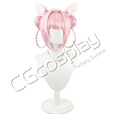 画像2: バーチャルYouTuber　VTuber　博衣こより　東洋風ファンタジー衣装　コスプレウィッグ　コスプレ衣装 (2)