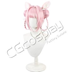 画像4: バーチャルYouTuber　VTuber　博衣こより　東洋風ファンタジー衣装　コスプレウィッグ　コスプレ衣装 (4)